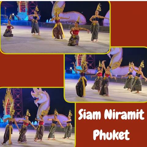 Collage showing traditional dance performances with watermark text.