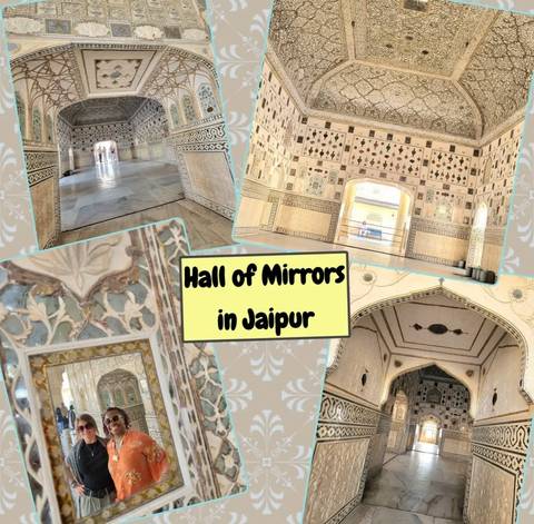       Collage showcasing the Hall of Mirrors with watermark text.
  