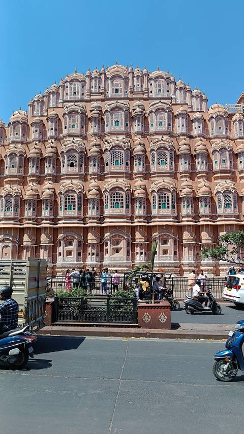 Intricately decorated facade with numerous windows.
