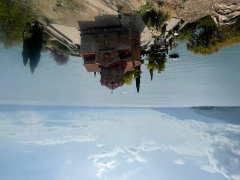       St. John at Kaneo church by Lake Ohrid, Macedonia.
  