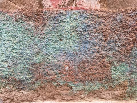 Close-up of rough wall texture