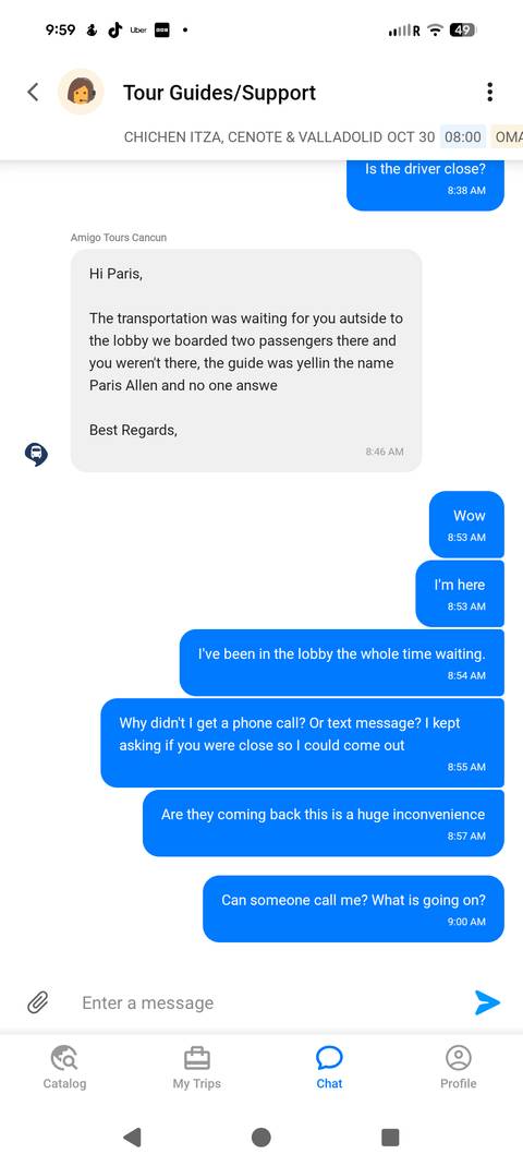 Screenshot of a text message conversation.