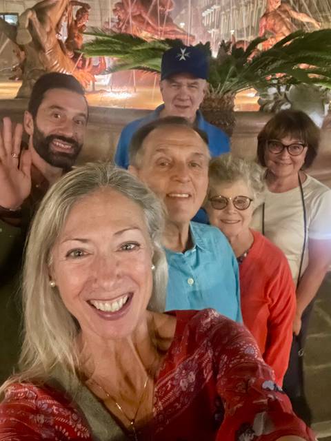 Group selfie of older adults