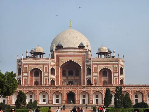 Humayun's Tomb, a Mughal architecture masterpiece.