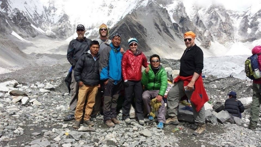 Klantbeoordelingsfoto van Everest Basiskamp 