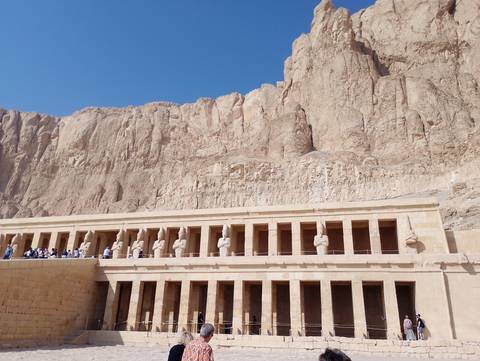 Temple within the Valley of the Kings.
