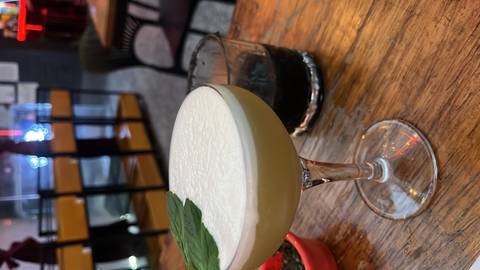       Close-up of cocktails on a table.
  