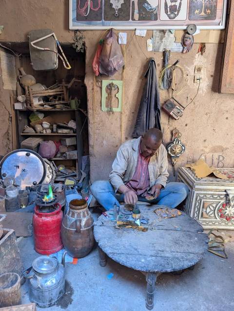       Photo d'avis client sur Circuit privé de 4 jours dans le désert depuis Marrakech jusqu'au camp de luxe dans le désert d'Erg Chigaga 
  