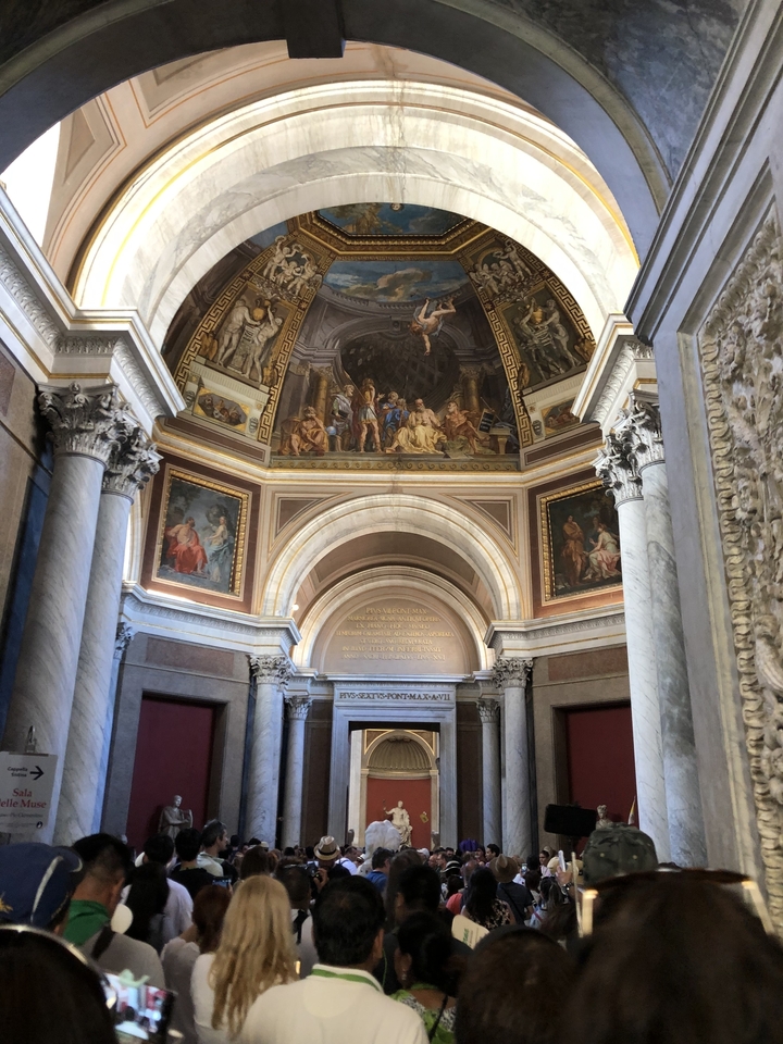 Beautifully decorated interior of a historic building.