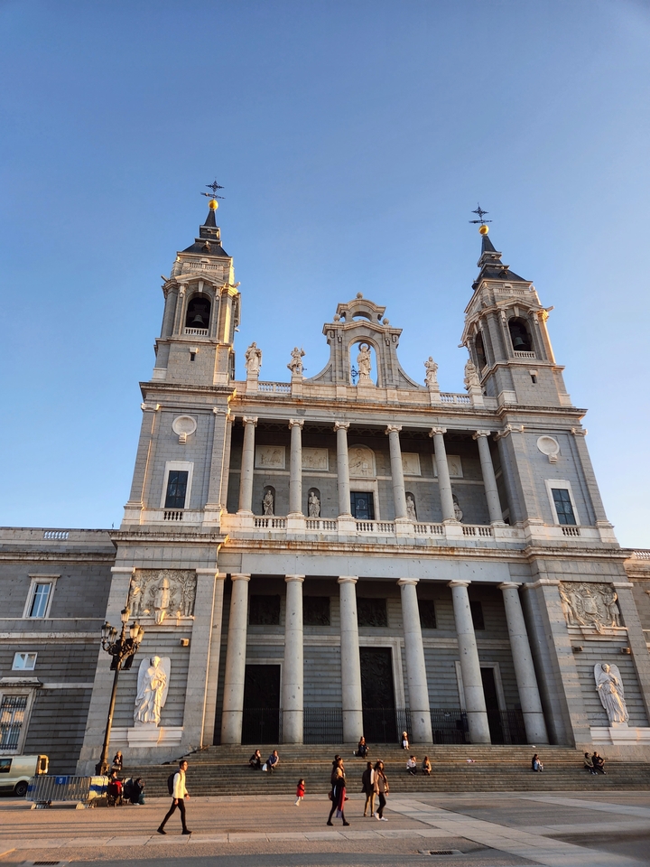 Grand cathedral facade.