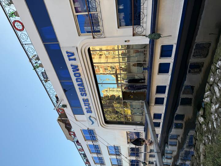 Vista exterior del barco 'Blue Shadow IV'.