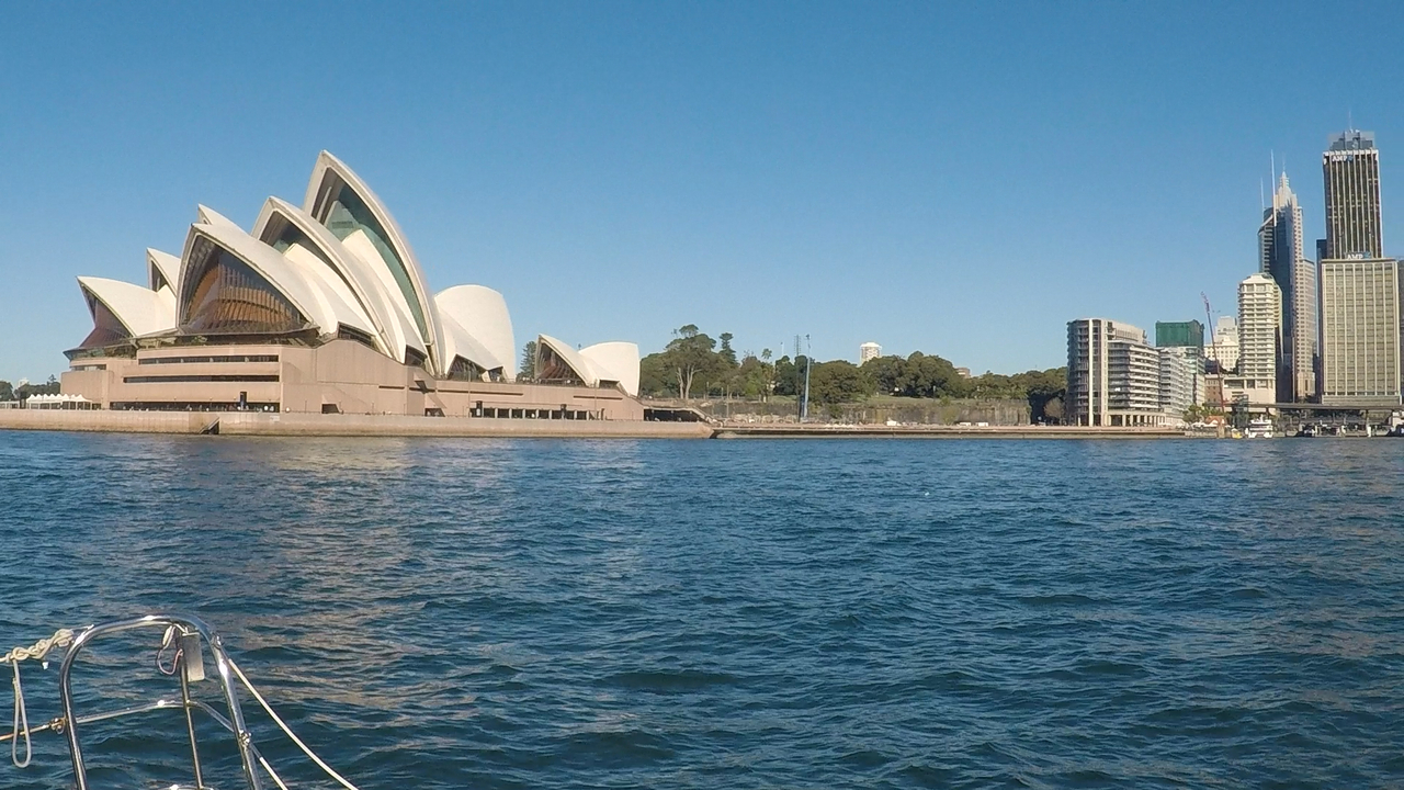 Sydney Opera House from the water