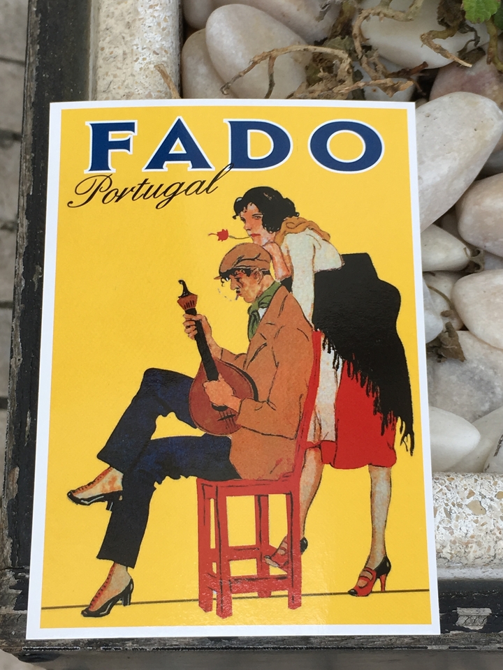 Colorful illustrated card featuring musicians.