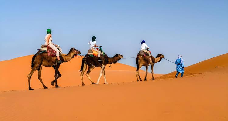 Circuit majestueux de 9 jours à la découverte des villes impériales et du désert du Sahara - Desert vie  2