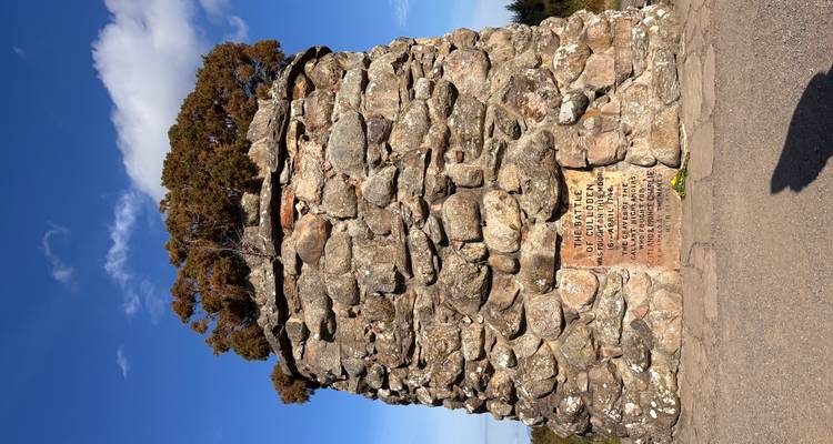 Monument à la bataille de Culloden.