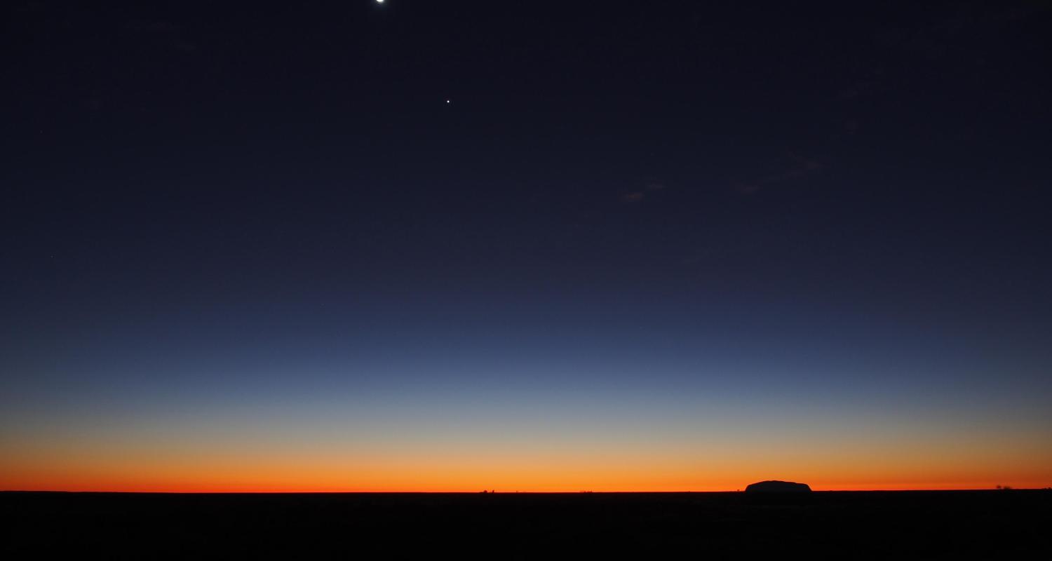 Circuits dans le Uluru (Ayers Rock)