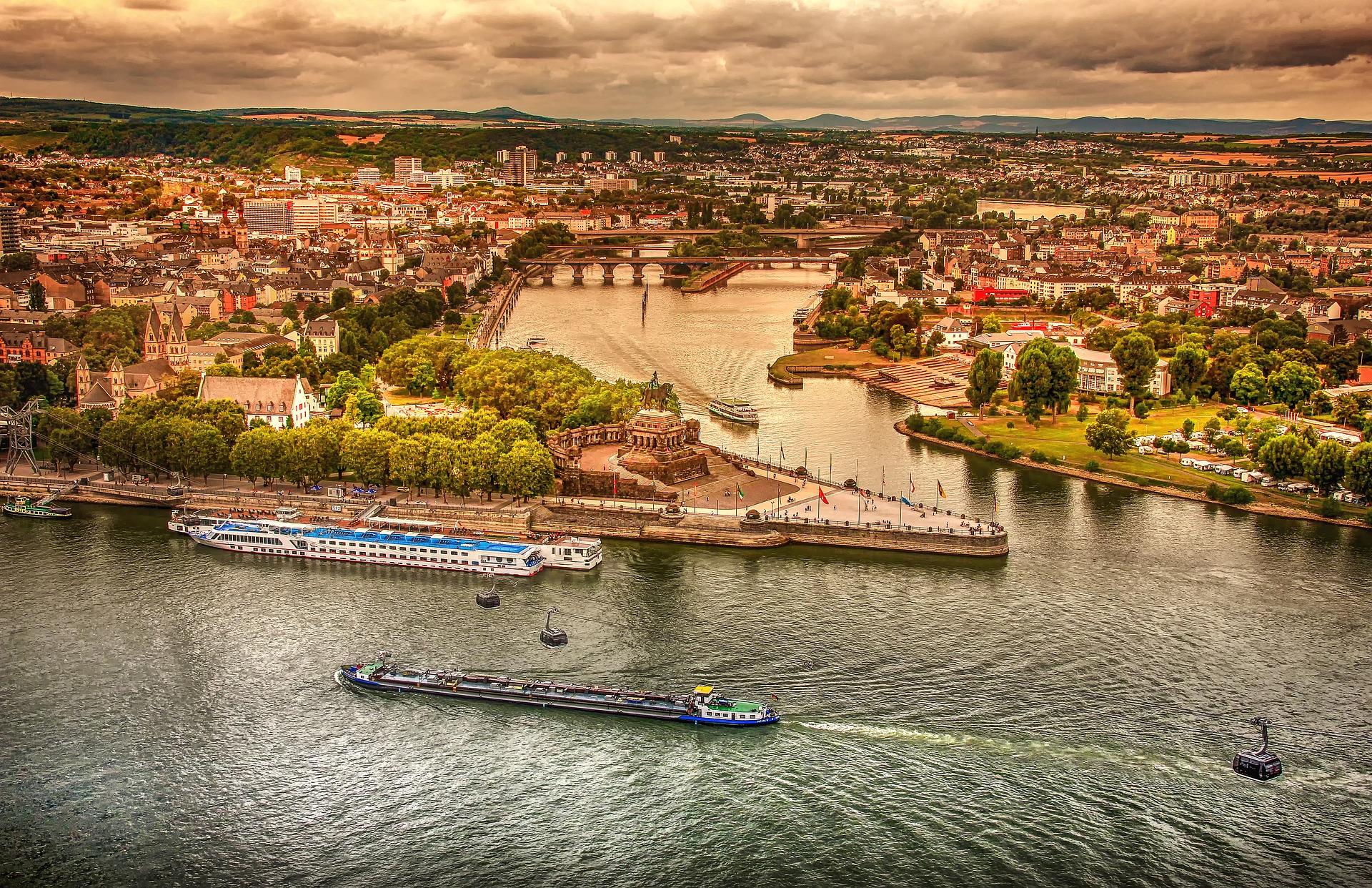 rhine river day cruise from frankfurt