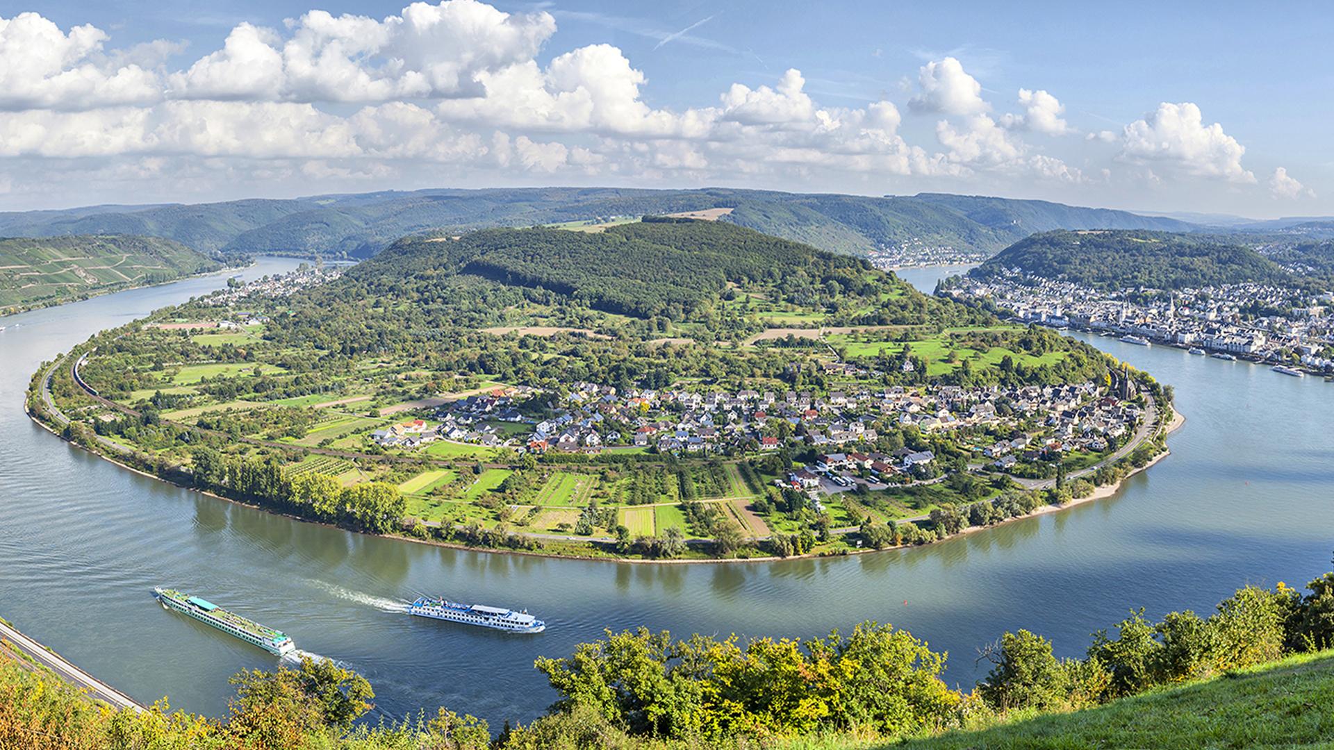 Рейн самая большая река Германии