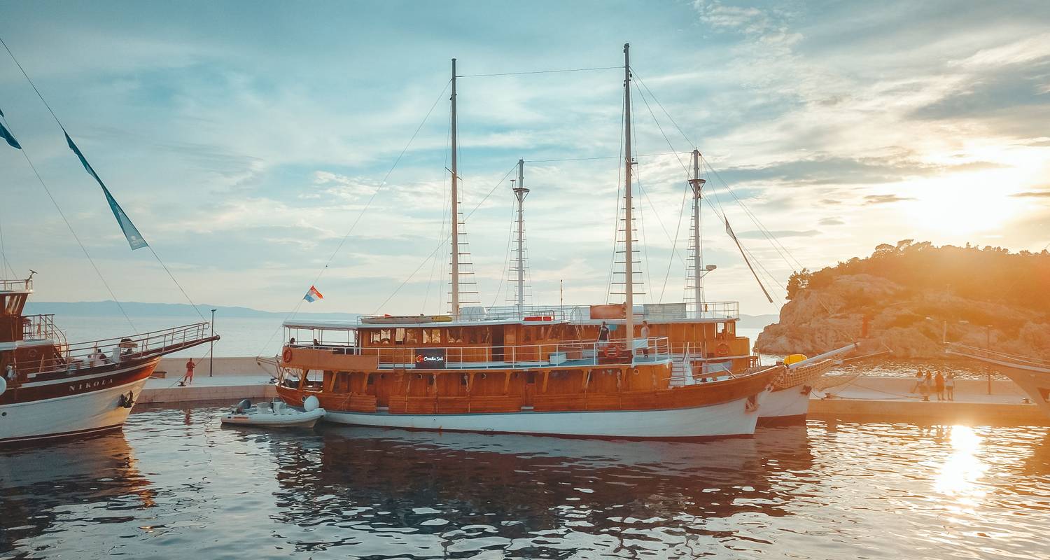 One-Way-Kreuzfahrt von Split nach Dubrovnik (A-Kategorie über Deck, 18-39J.) - 4 Tage - Go Croatia Sail