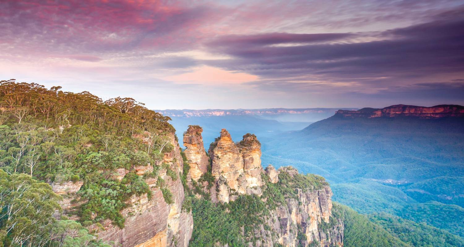 Blue Mountains Sunset Backpacker Tour 1 DAY by Wildlife Tours Australia