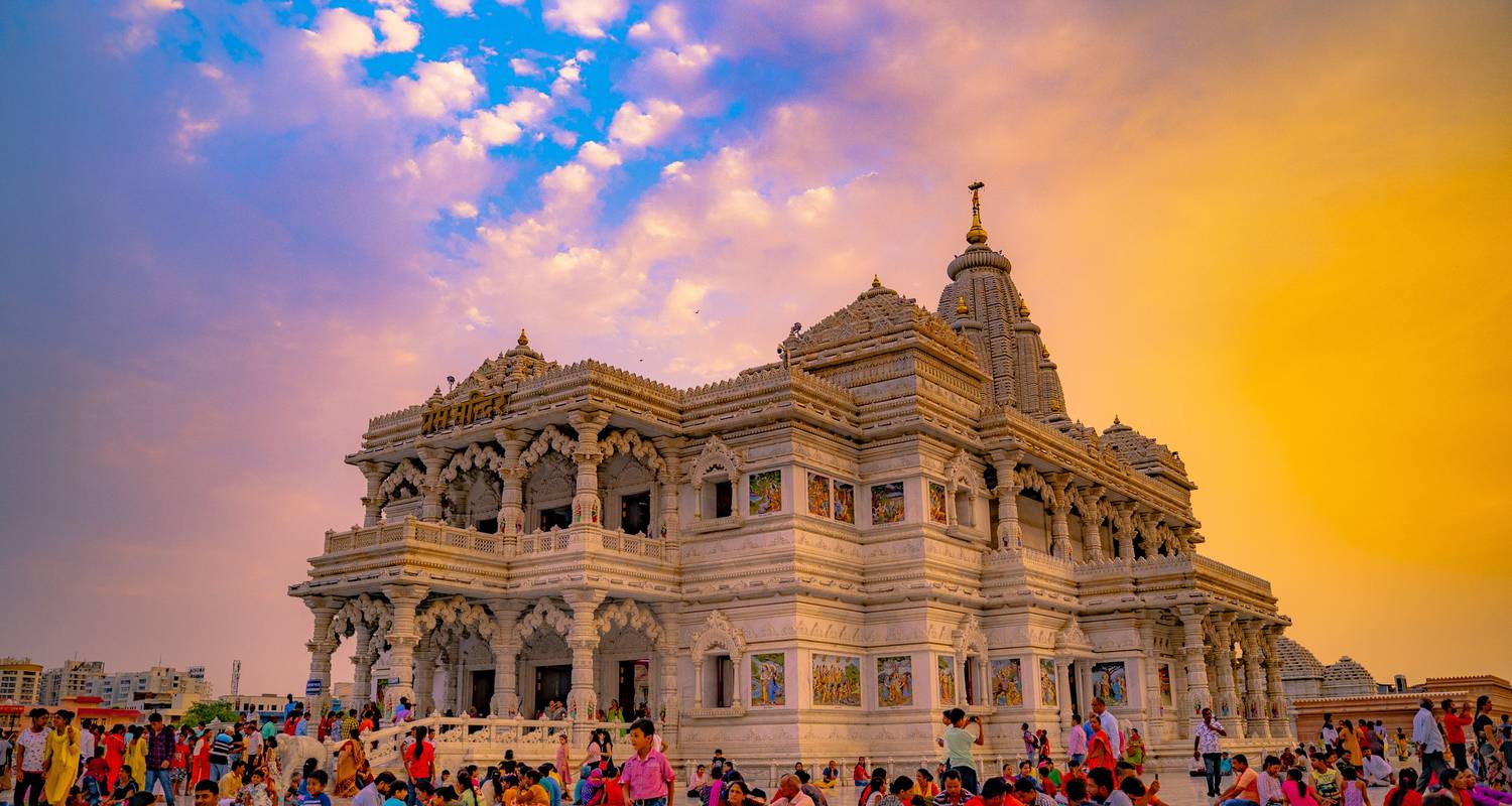 Die Magie von Taj Mahal & Krishna - Goldenes Dreieck mit Vrindavan !! - MTA Destination Experts
