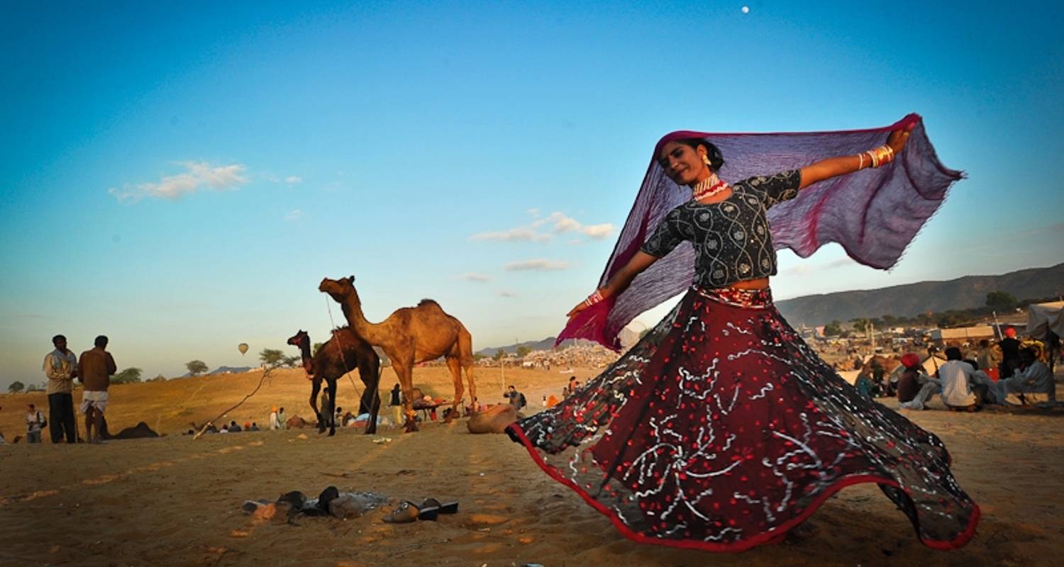 Kleuren van Rajasthan met Romantiek van de Woestijn - Raj Tour & Travel