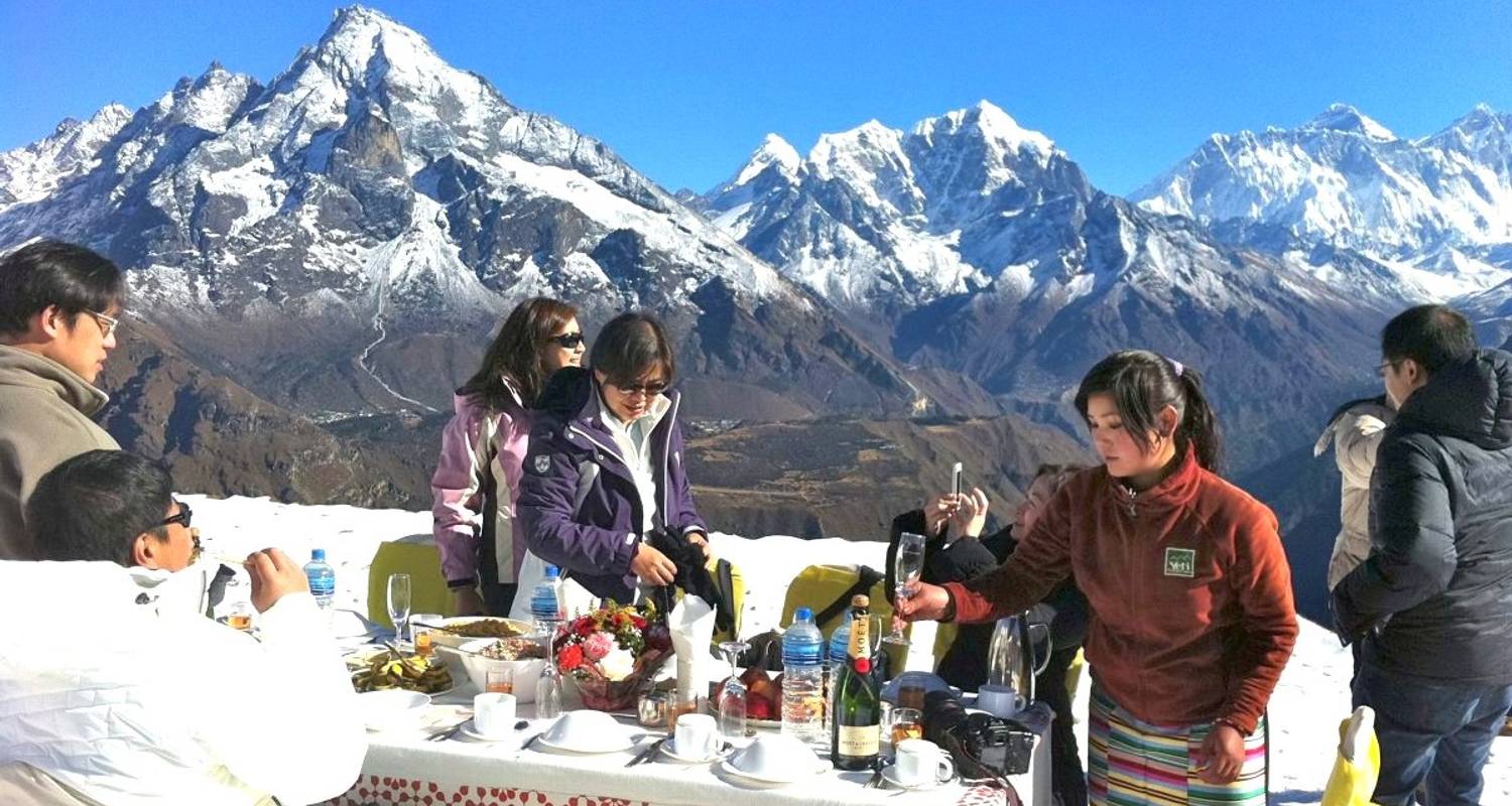 Luxe Everest Basiskamp Trek - 15 Dagen - Luxury Holidays Nepal Pvt. Ltd