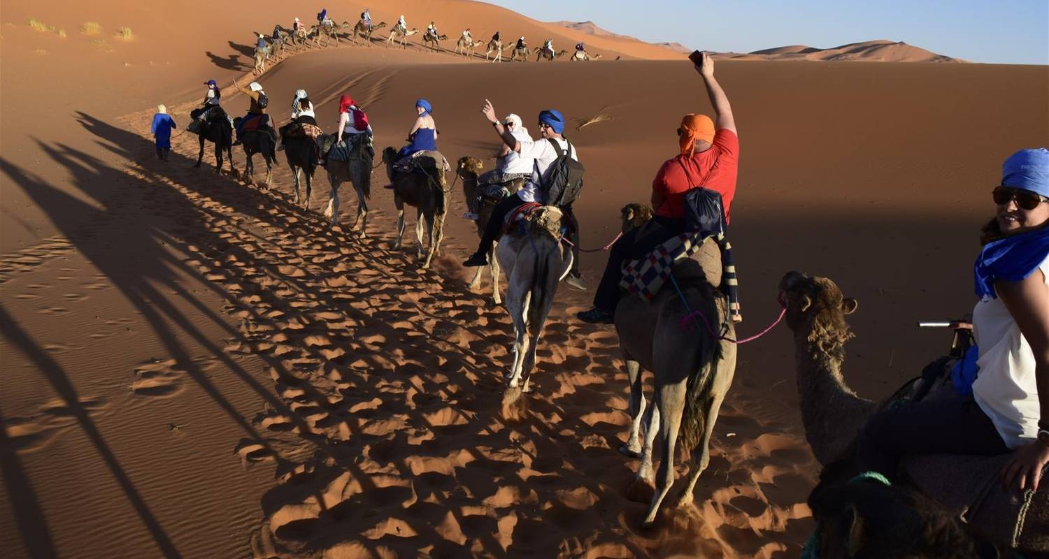 Sahara woestijn tour 3 dagen 2 nachten van Fez naar Marrakech - Morocco Sahara Desert Travel