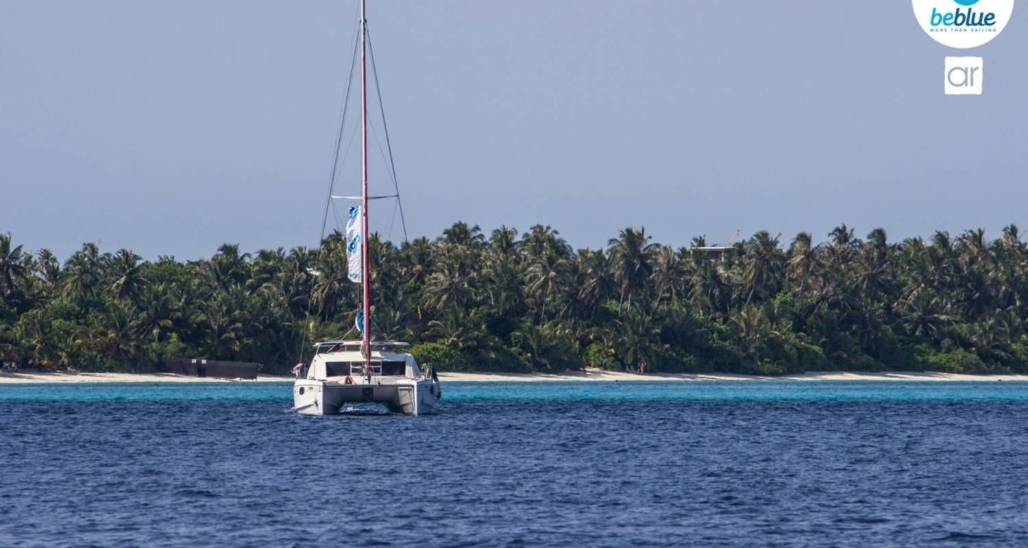 Catamaran Sailing Cruise in Maldives Easter 2021 by BeBlue TourRadar