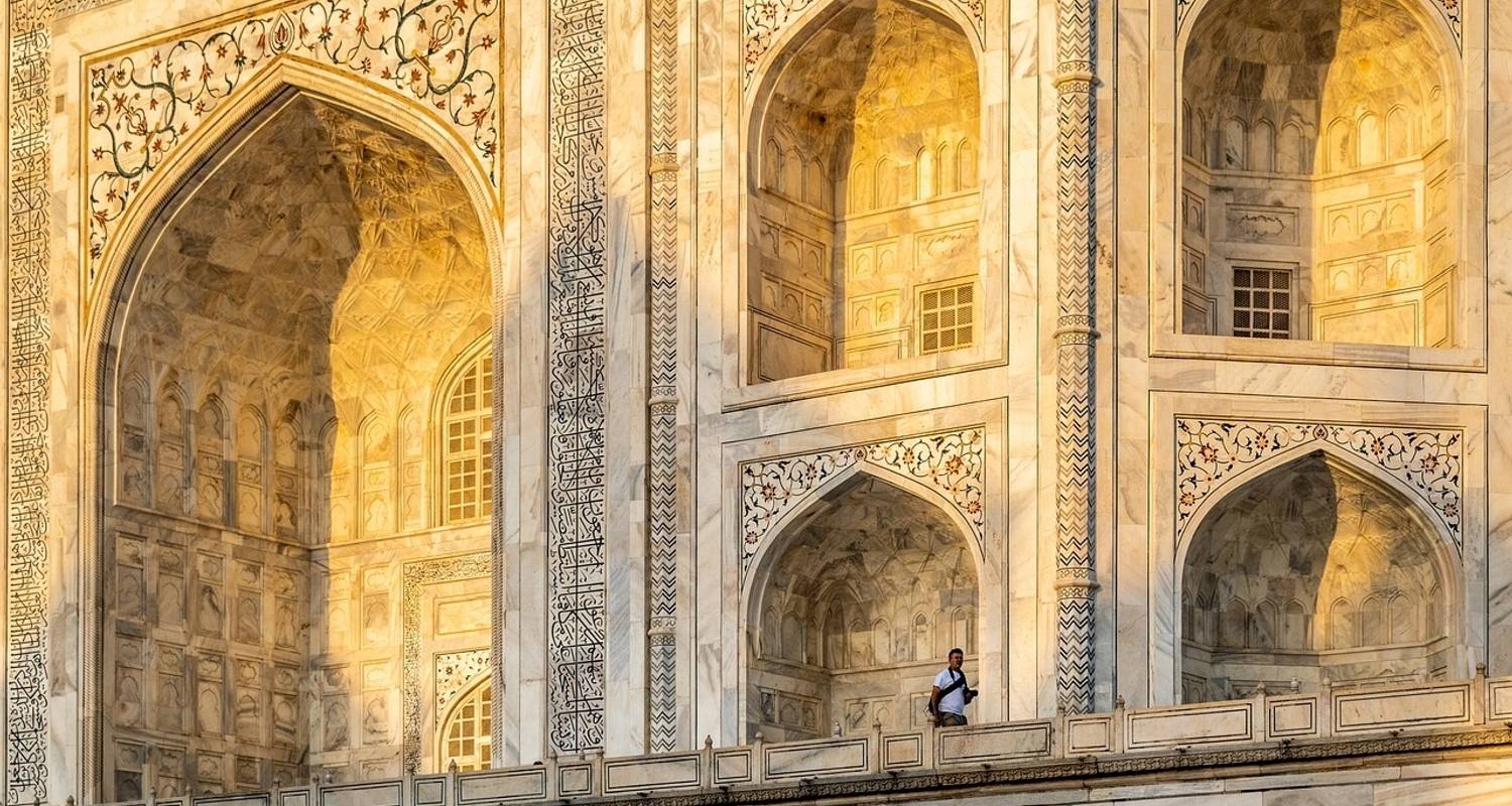 Del atardecer al amanecer: excursión nocturna al Taj Mahal desde Delhi - Golden Triangle Tours Of India