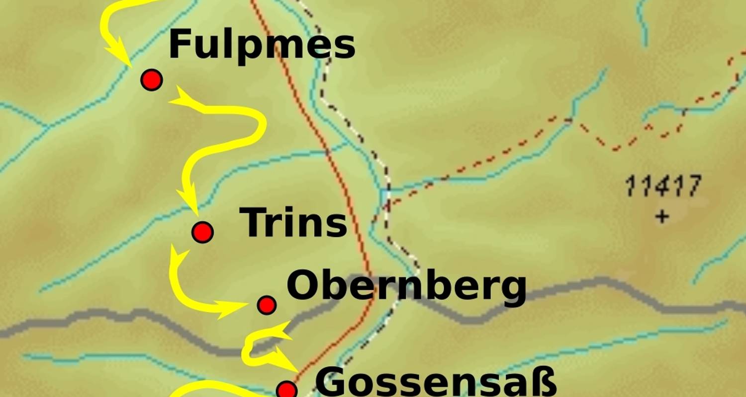 Trekking over the Alps from Innsbruck to Sterzing