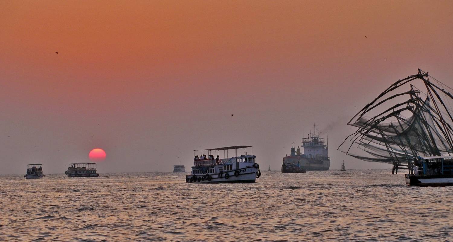 Luxe Tocht langs de Backwaters van Kerala met Exotische Stranden - Panda Experiences