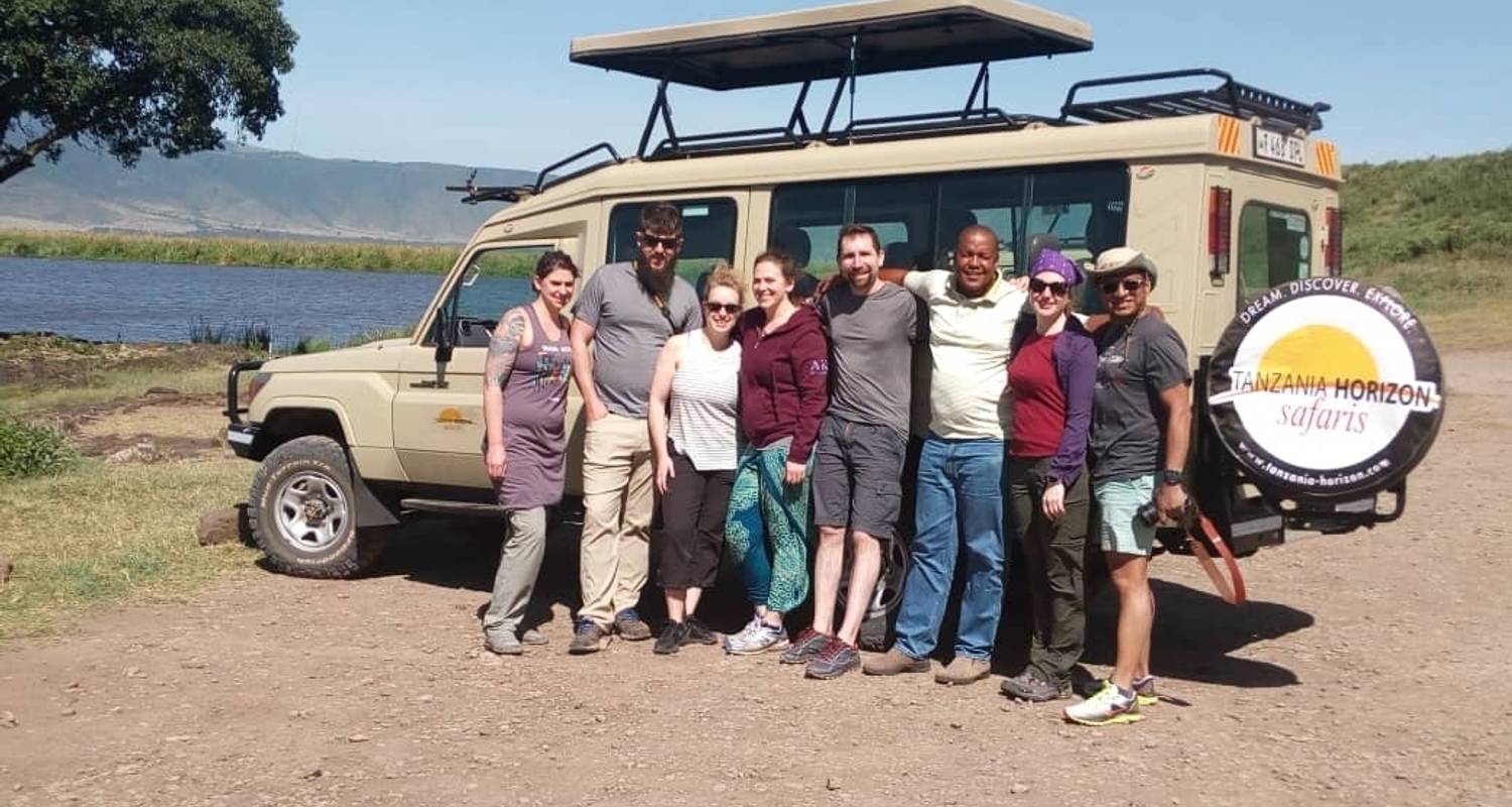 Safari de 6 días en Camping en Grupo por Tanzania -Tarangire, Lago Manyara, Serengeti y Ngorongoro - Tanzania Horizon Safaris