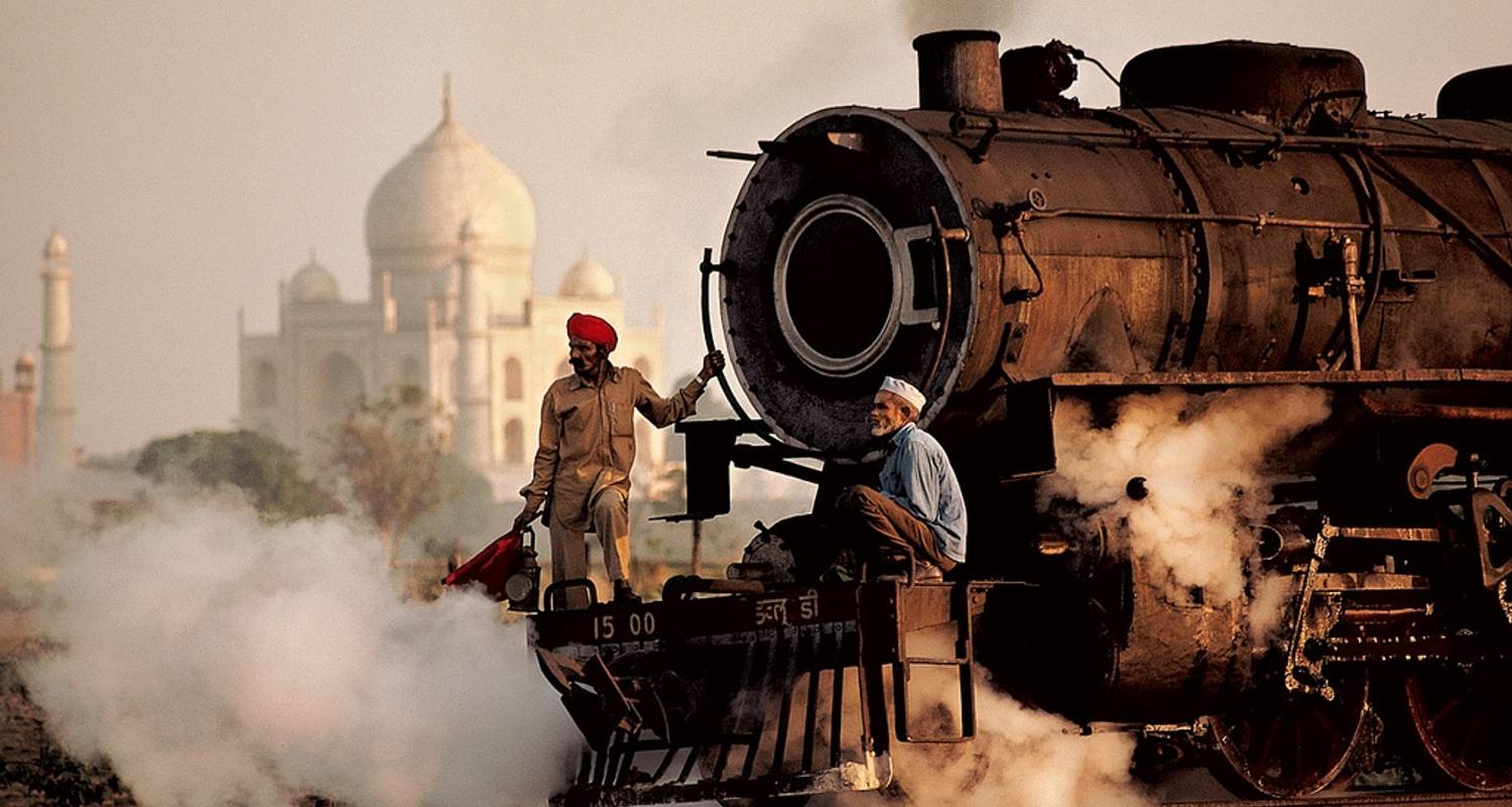 From Delhi: Taj Mahal Private Tour By Gatiman Express Train by Travel Creators Of India with 19