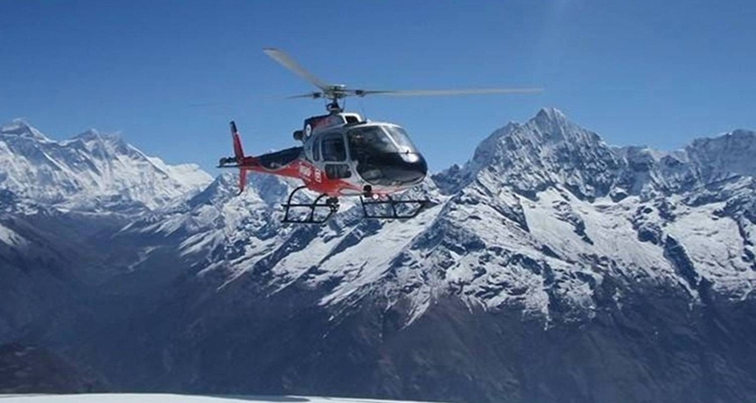 Circuito de un día en helicóptero por Langtang - Alpine Club of Himalaya