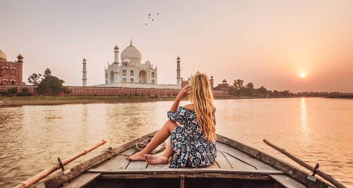 Day Golden Triangle Tour With Taj Mahal Sunrise By Agra Taj Visit With Tour Reviews Code