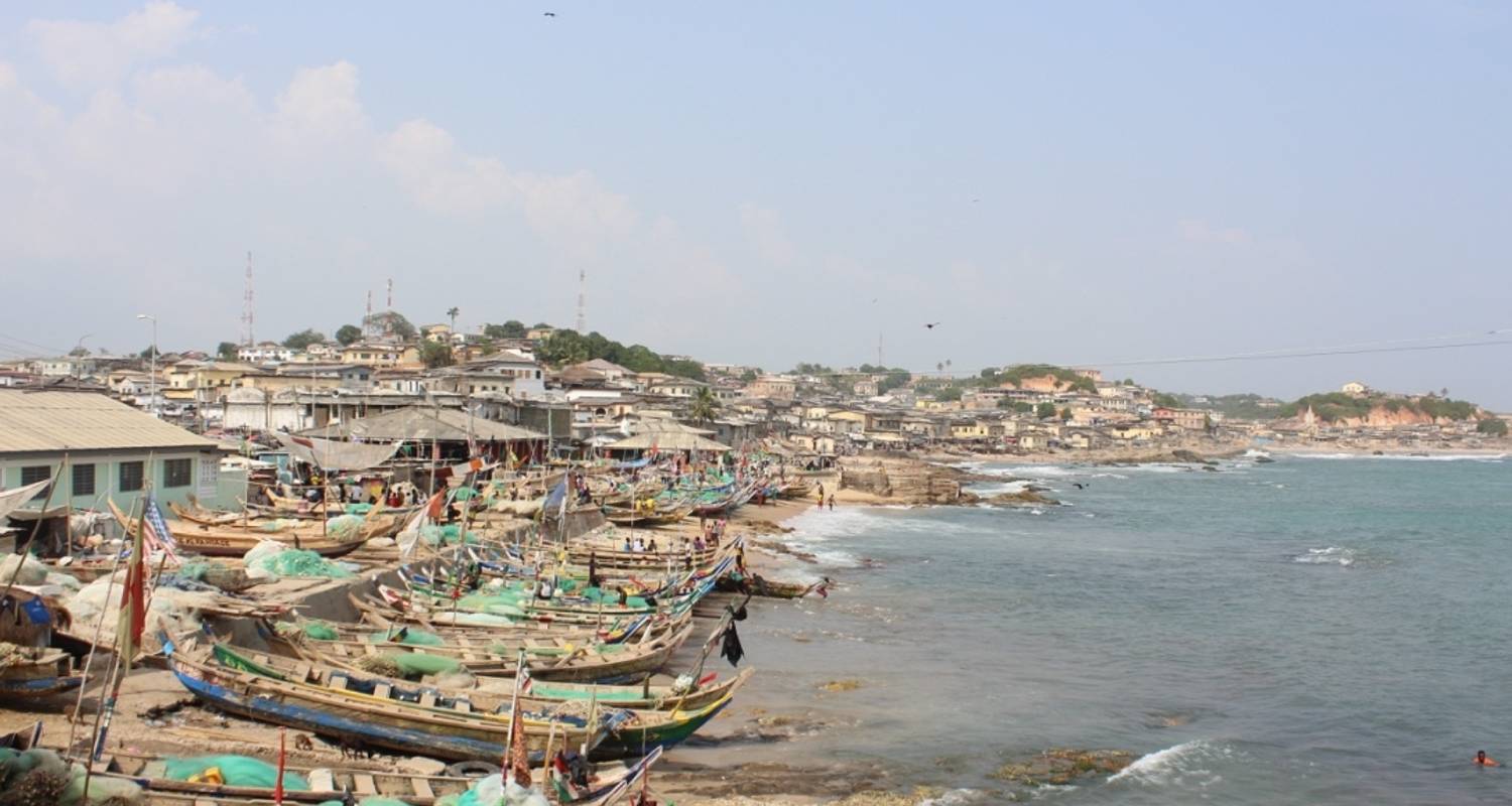 Entlang der Küste von Accra bis Kap - Eyali Tours