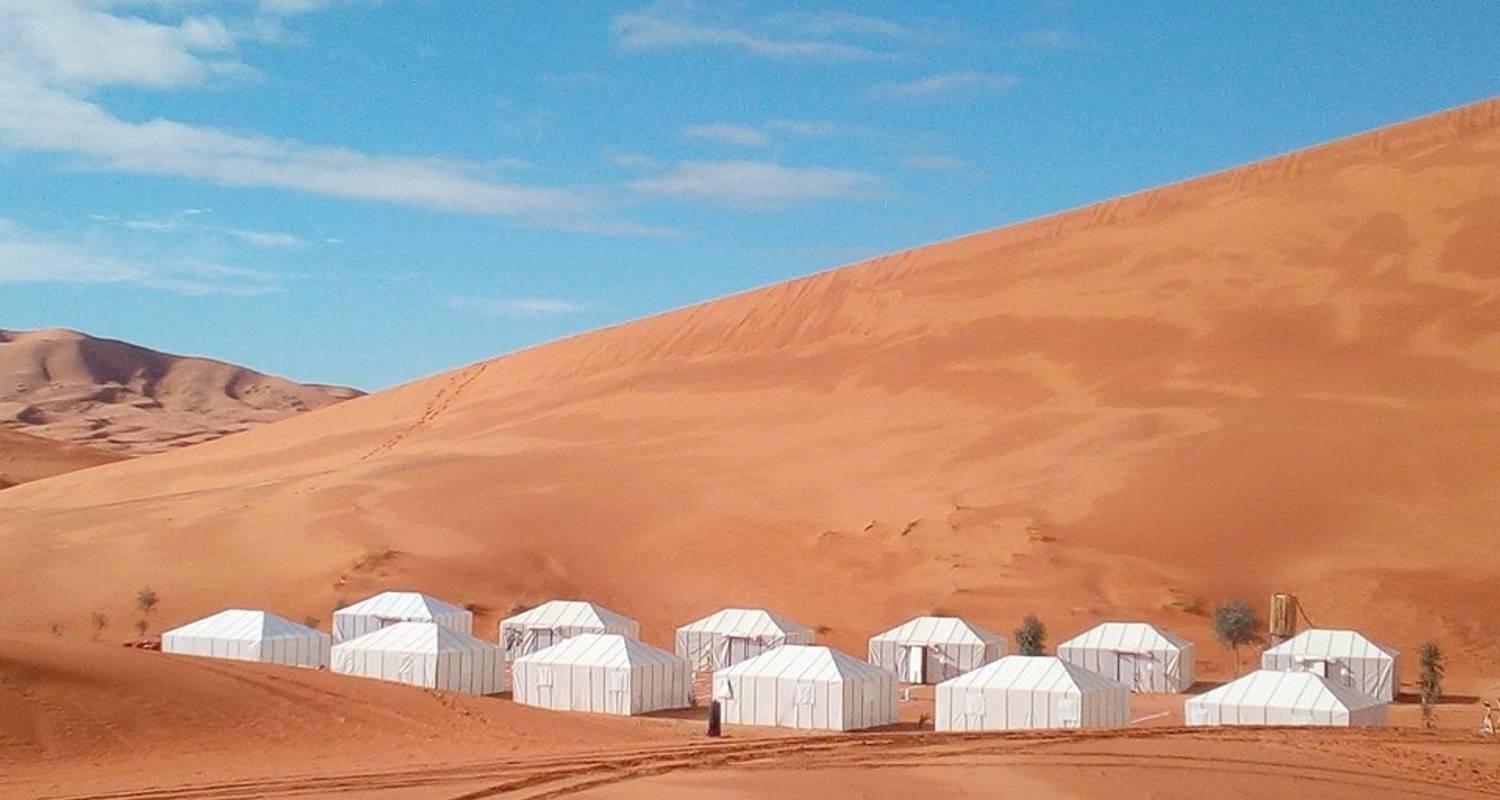 Von Marrakesch nach Fes Luxus-Camp Rundreise 3 Tage - Desertbrise Travel