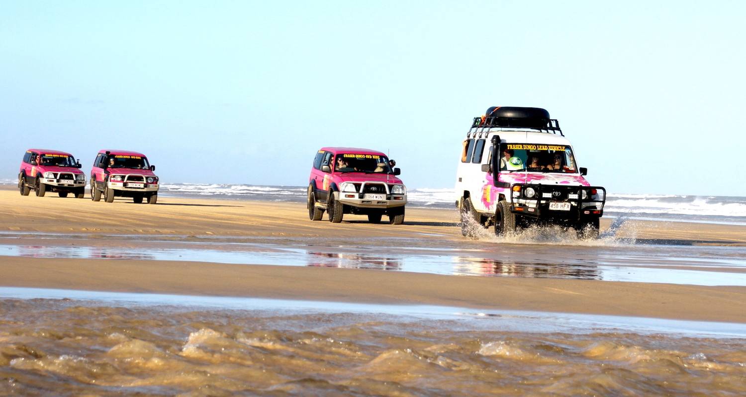 K’gari Beach House and 4WD Tour 2-Day by Fraser Dingo 4WD Adventures
