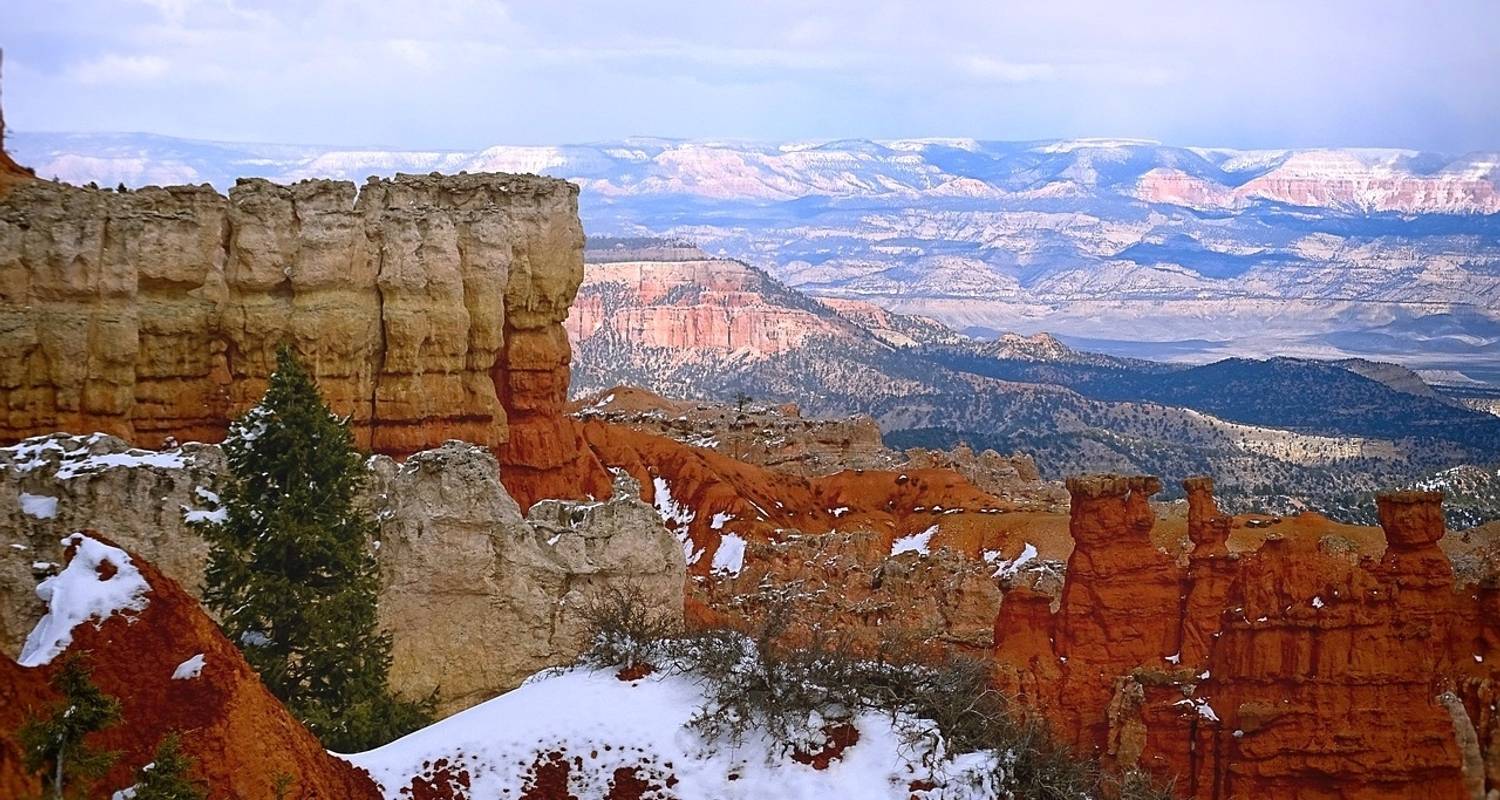 Cañones y parques nacionales espectaculares - acaba en Denver, 13 días, traslado al aeropuerto denver y al hotel después del viaje (19 destinations) - Costsaver