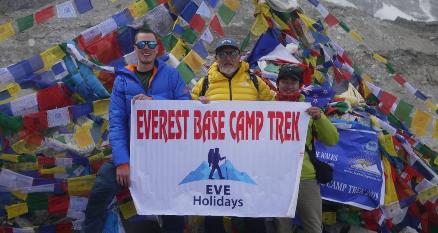 Trek du camp de base de l'Everest via les lacs de Gokyo et le col de Cho La - Eve Holidays