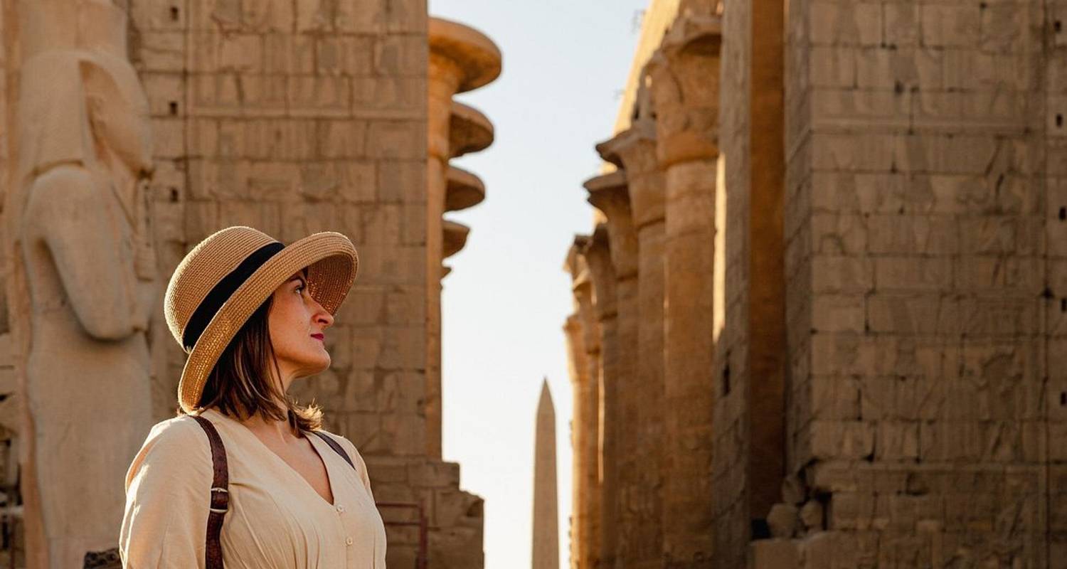 Go Tour Egypt - 7 Days Giza Pyramids , Sphinx , Luxor valley of the kings , Karnak and more
