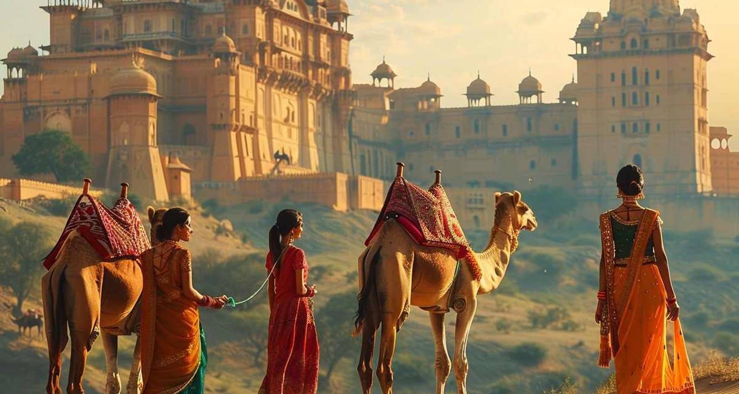 Goldenes Dreieck mit Pushkar & Taj Mahal bei Sonnenaufgang/Sonnenuntergang - 6 Tage - Travelaera