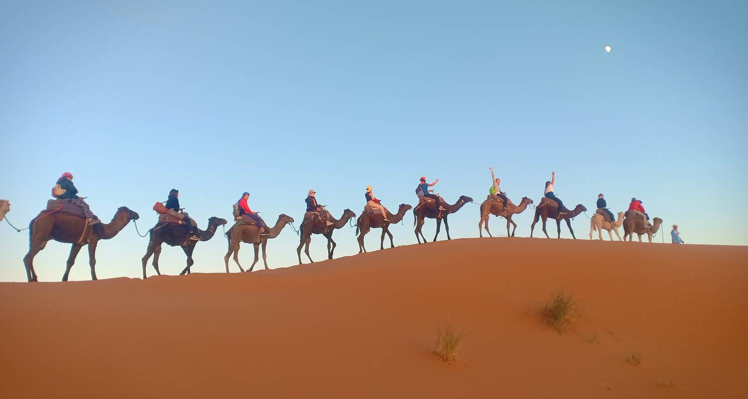 Desde Marrakech excursión de 3 días y 2 noches a las dunas de Merzouga en el desierto - Desert Family Tour