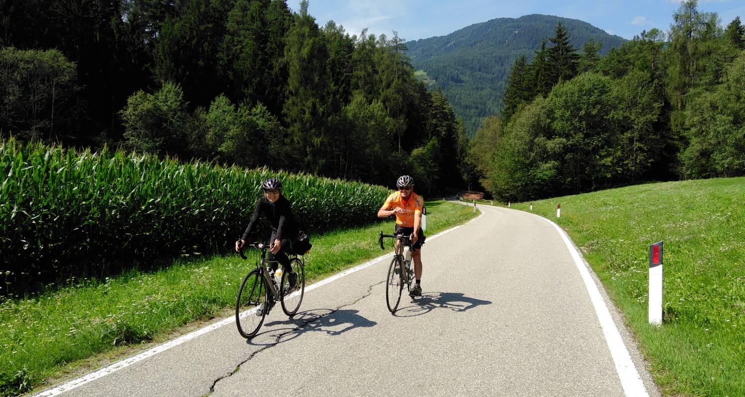Radfahren in den majestätischen Dolomiten - von Cortina nach Bozen - Klassisch mit Führung - Cycle Europe