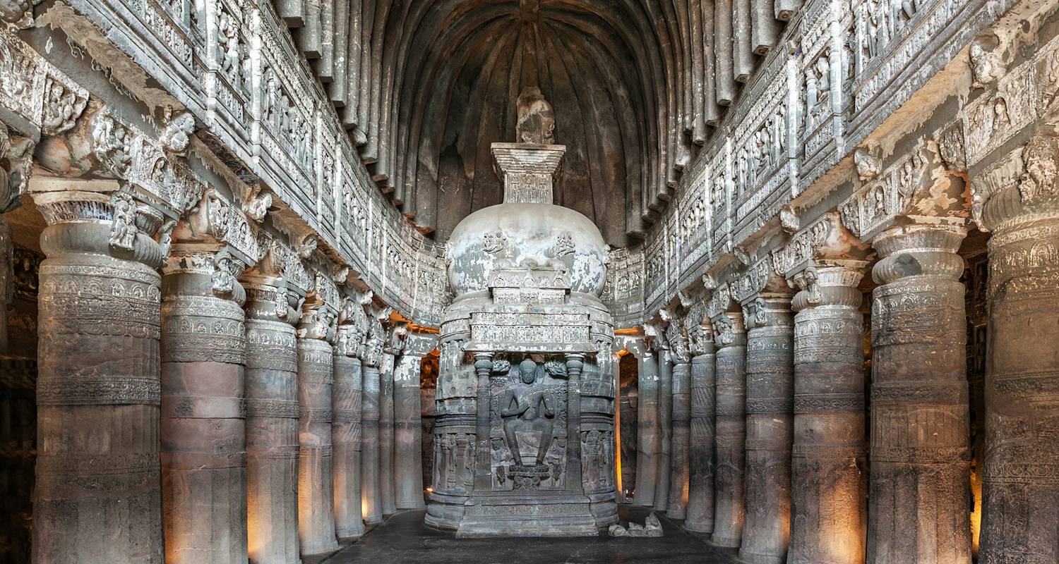 Edelsteine Indiens mit den unglaublichen Höhlen von Ajanta und Ellora - Payless tours india