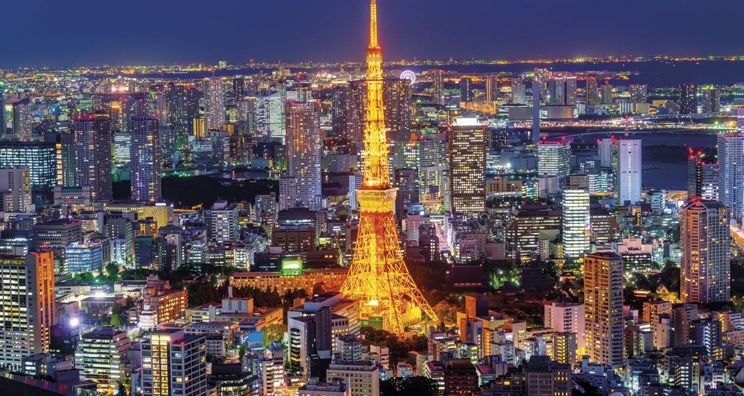 end Tokyo, you have a 7 days tour package taking you through Tokyo, Japan a...