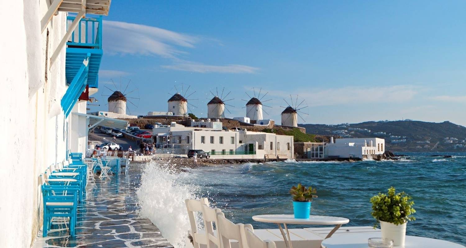 Circuit de 9 jours à Paros, Mykonos et Santorin pour profiter de l'azur des Cyclades - Private Tours Greece