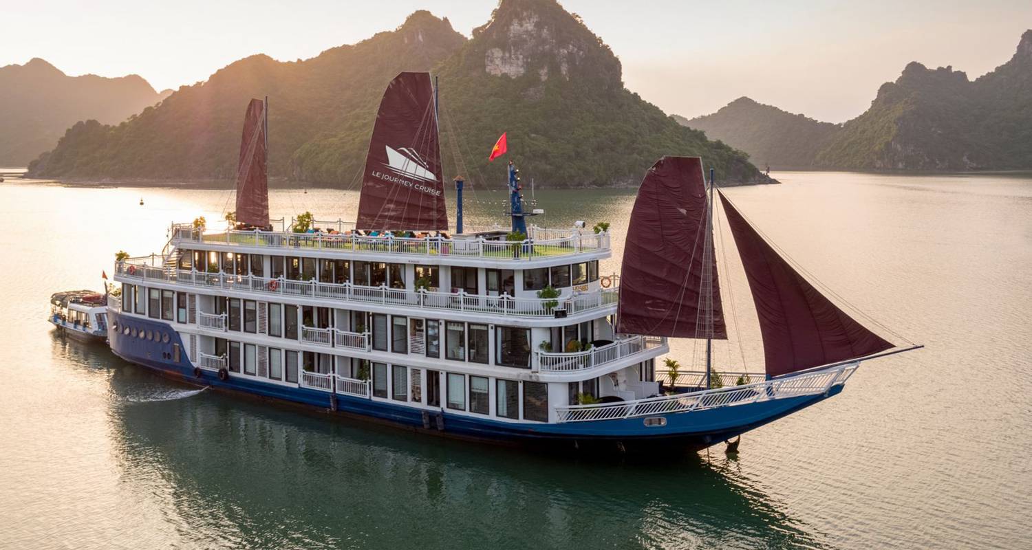 Le Journey Luxuskreuzfahrt 2D1N mit privaten Transfers ab Hanoi und zurück - Vietnam Allure Travel