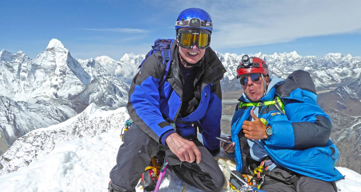 Besteigung des Island Peak - Himalayan Glacier Adventure and Travel Company